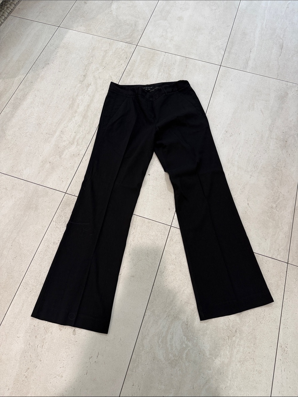 Theory Black Wide-Leg Dress Pants 10